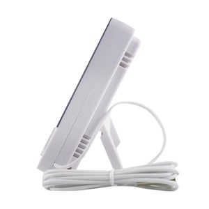 Smart LCD Digital Temperature & Humidity Meter - Indoor/Outdoor Weather Station