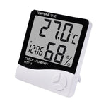 Smart LCD Digital Temperature & Humidity Meter - Indoor/Outdoor Weather Station