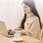 Electric Heating Mat - USB Powered Fleece Blanket for Home & Office