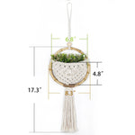 Scandi Circle Macrame Hanging