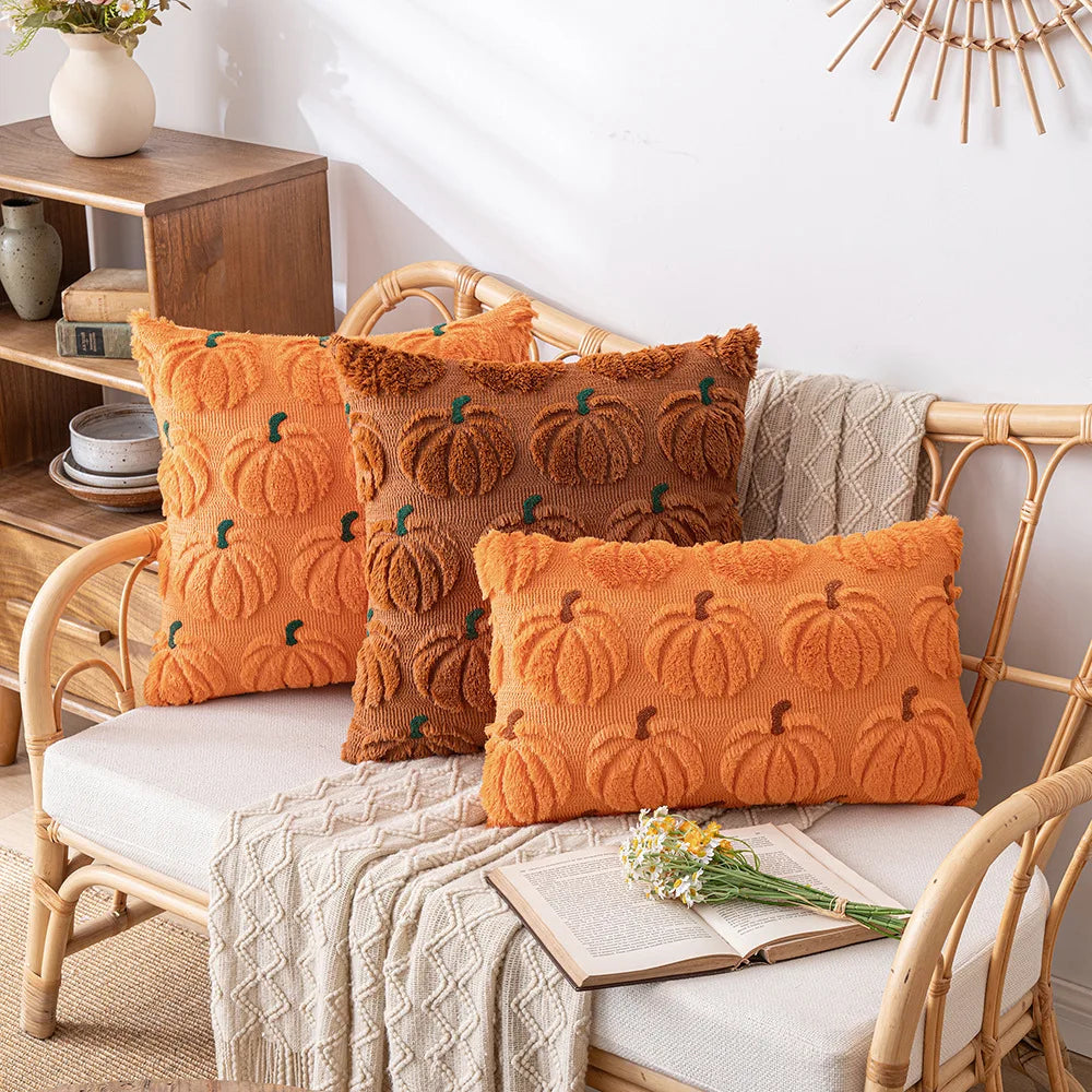 Pumpkin Throw Pillow Cover