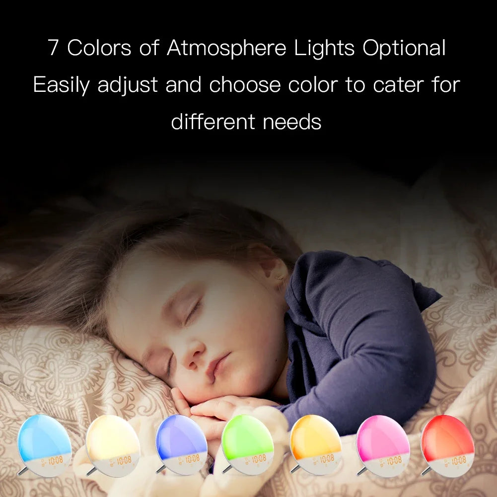 Smart Wake Up Light Alarm Clock