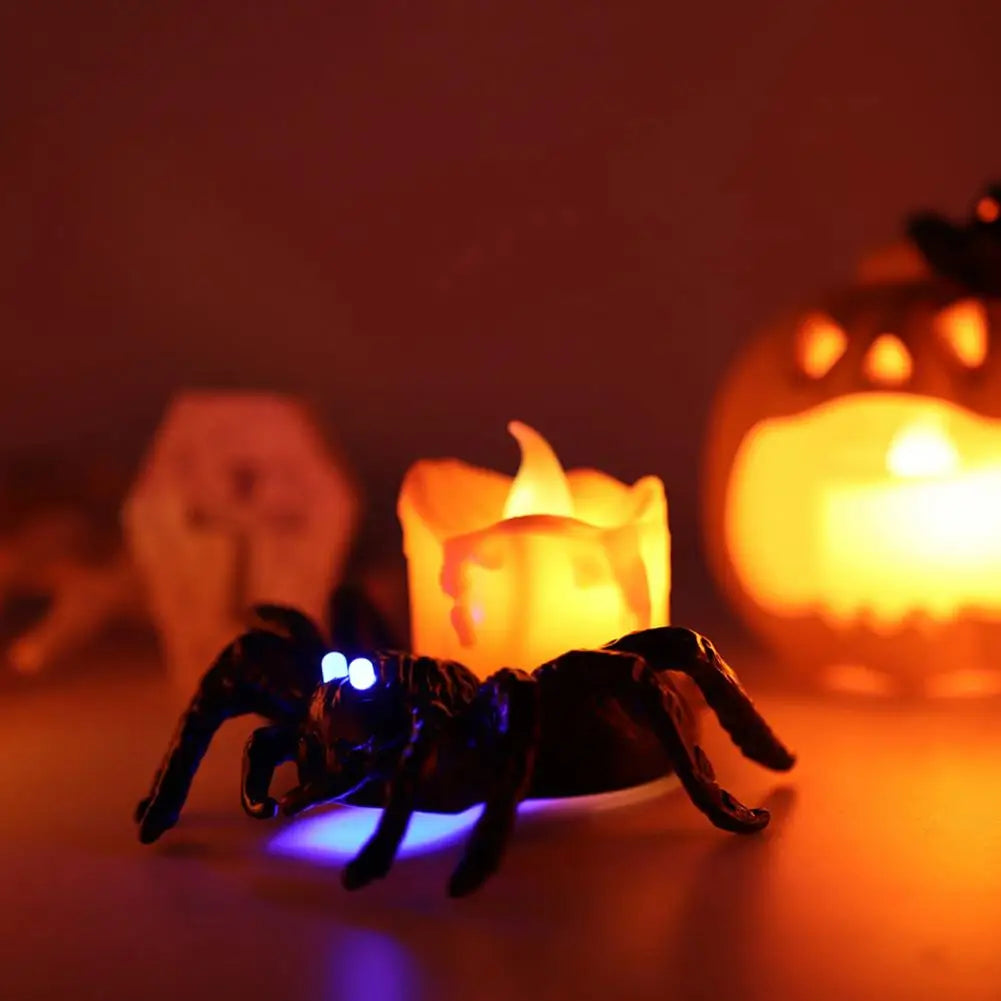 Pumpkin Spider Night Light