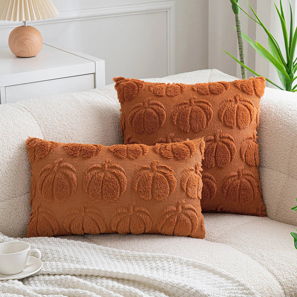 Pumpkin Throw Pillow Cover