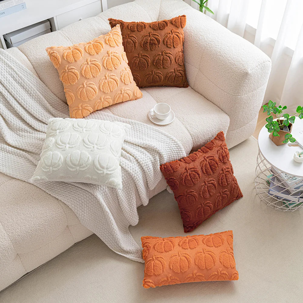 Pumpkin Throw Pillow Cover