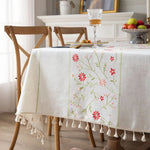 Blossom Tassel Tablecloth