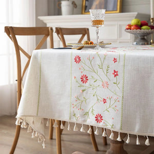 Blossom Tassel Tablecloth