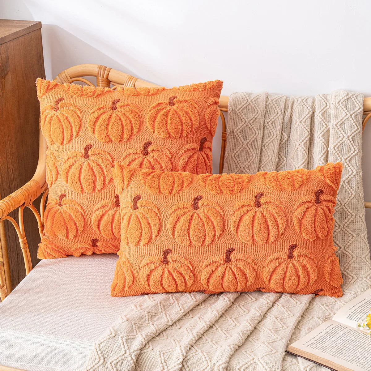 Pumpkin Throw Pillow Cover