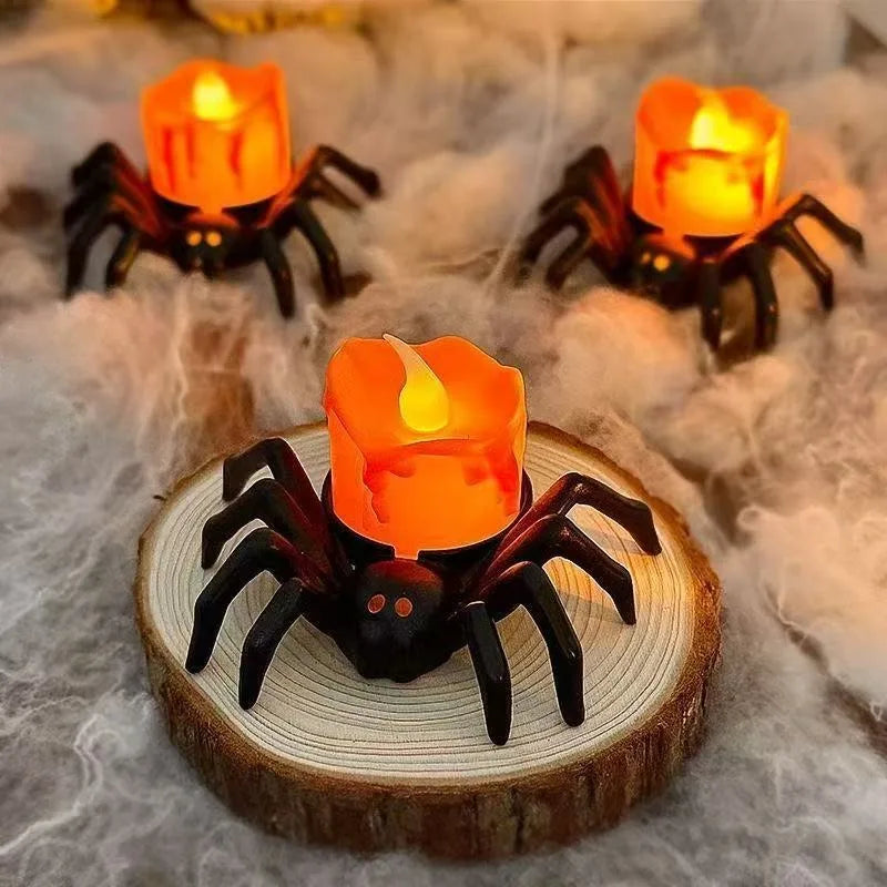 Pumpkin Spider Night Light
