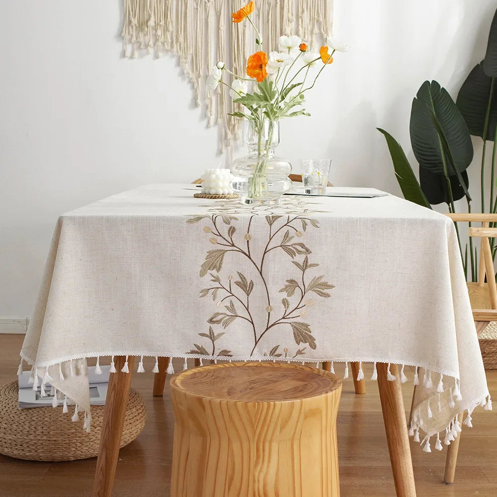 Blossom Tassel Tablecloth