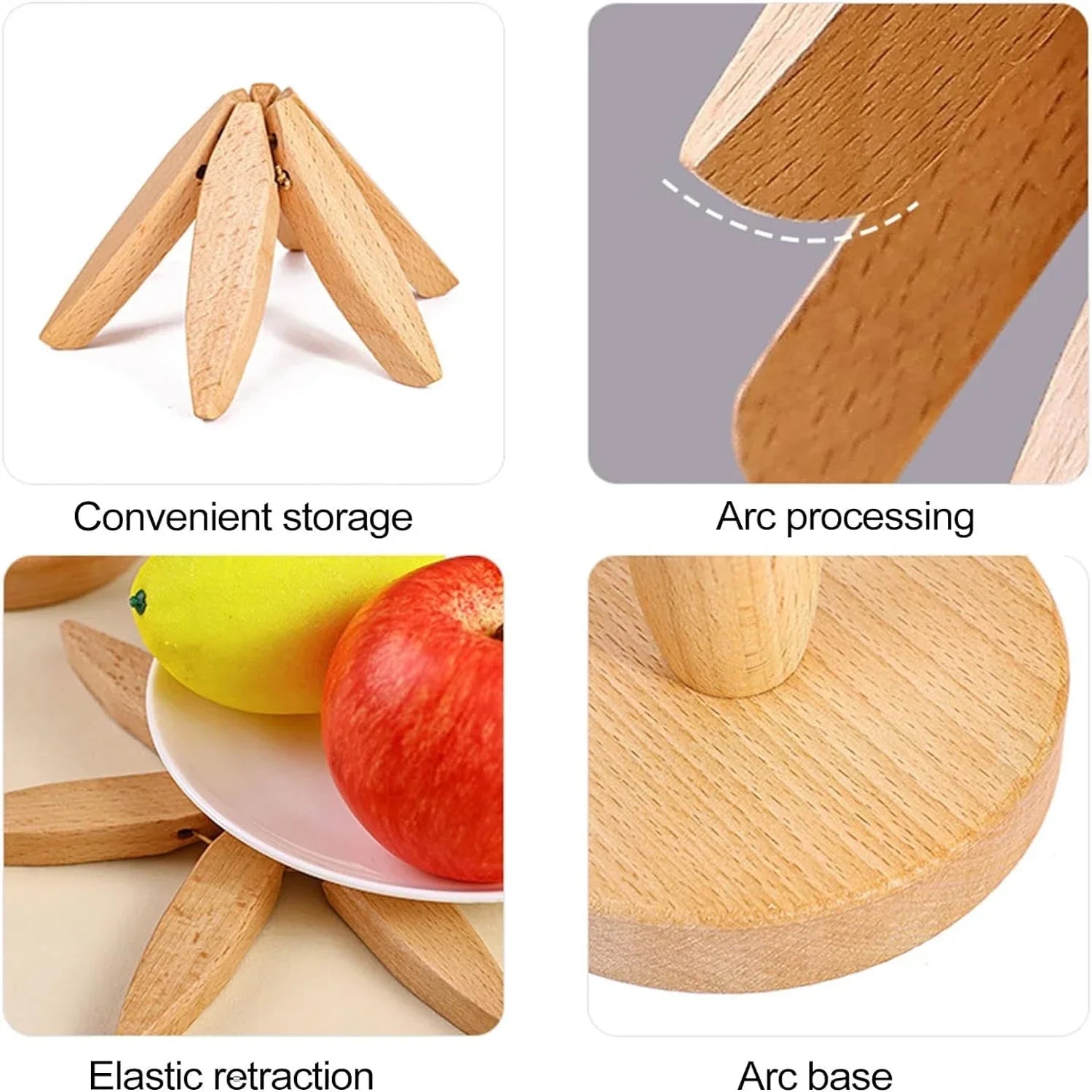 Tree Slice Stand Cup Holder