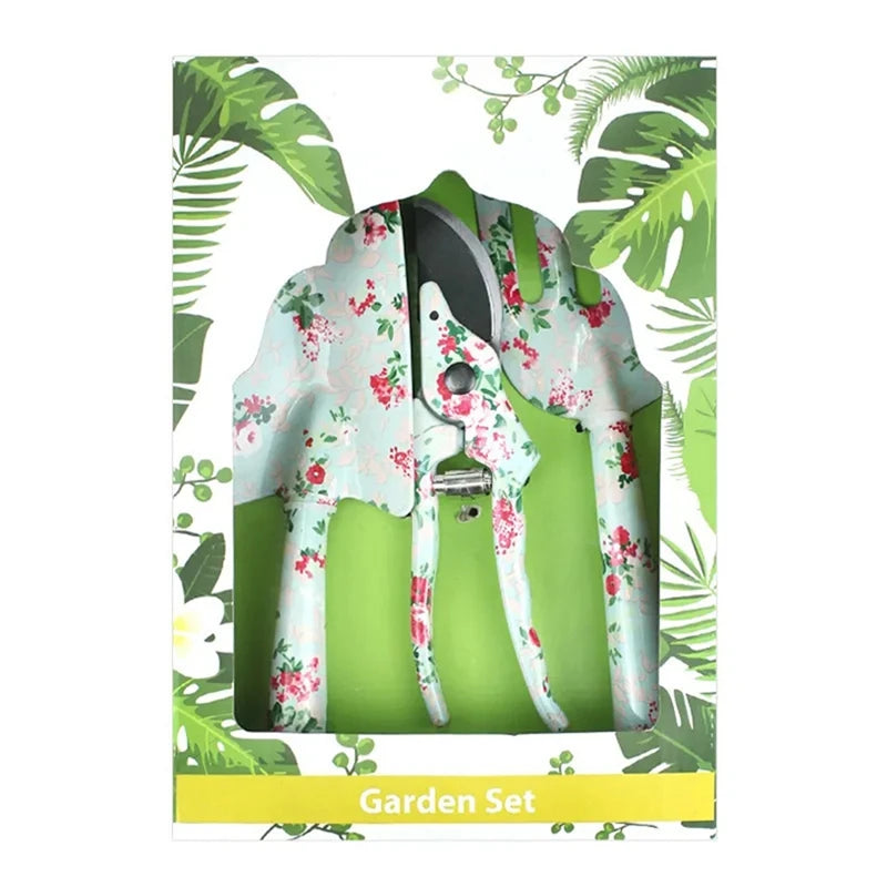 Floral Garden Tool Essentials Pack