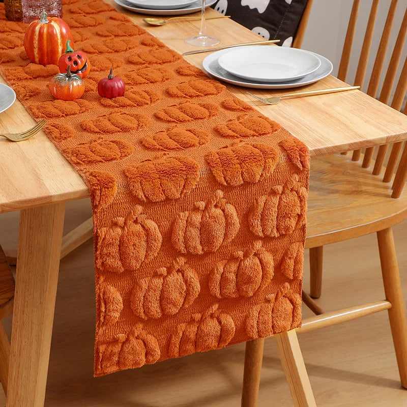 Fall Halloween Dining Table Runner