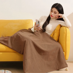 Electric Heating Mat - USB Powered Fleece Blanket for Home & Office