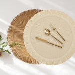 EcoFringe Round Placemat