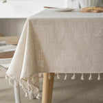 Desert Sand Serenity Tablecloth