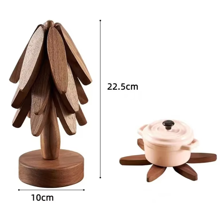 Tree Slice Stand Cup Holder