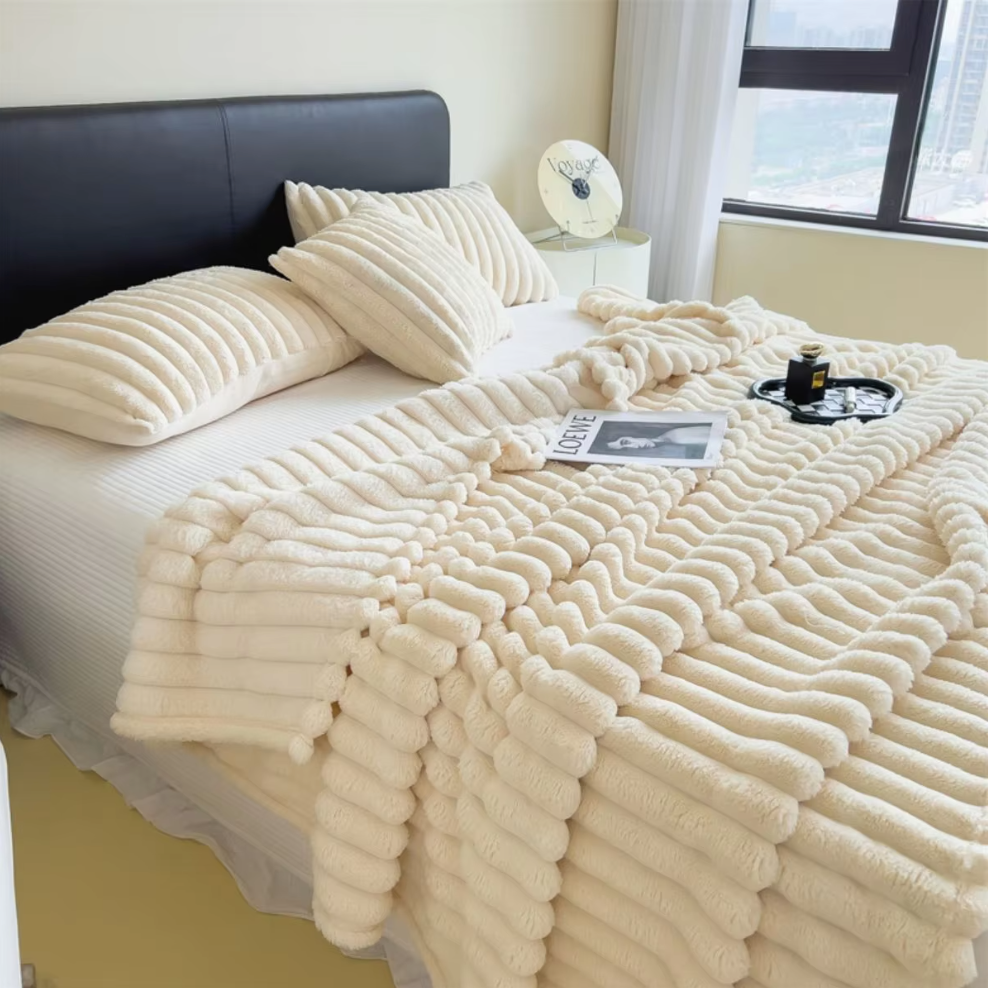 Rabbit Fluffy Blanket