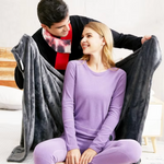 Electric Heating Mat - USB Powered Fleece Blanket for Home & Office