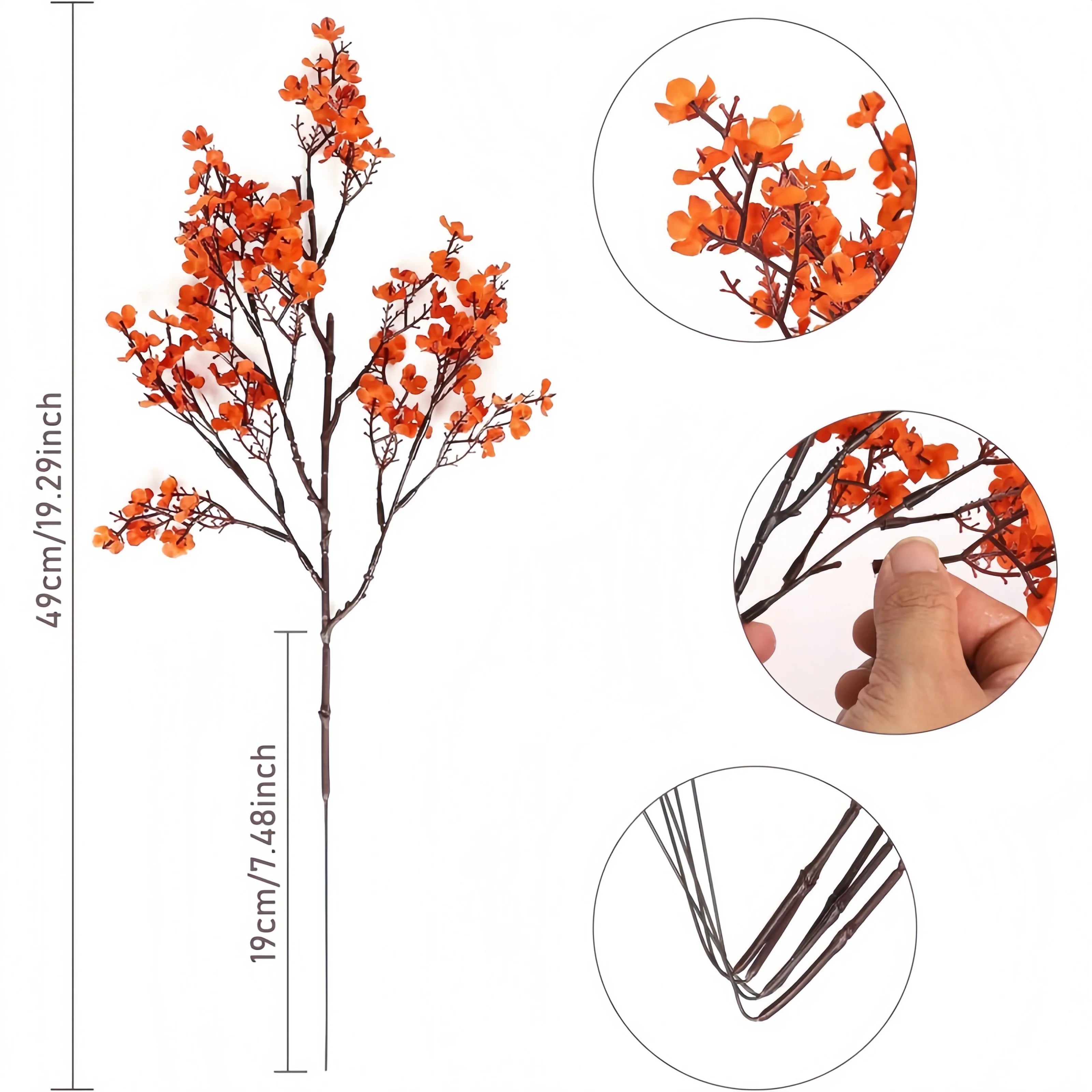 Autumn Baby’s Breath Artificial Flowers