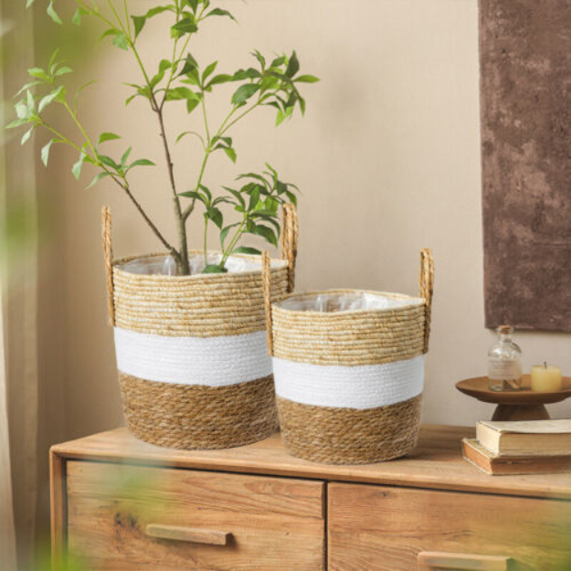 Natural Wicker Basket for Plants