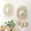 Mirror Wall Decor Macrame Boho