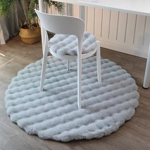 Round Plush Rug