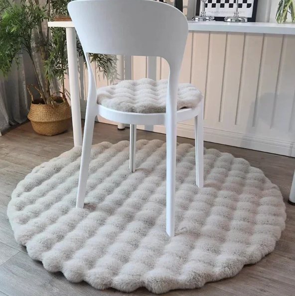 Round Plush Rug
