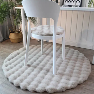 Round Plush Rug