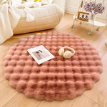 Round Plush Rug