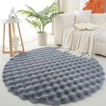 Round Plush Rug