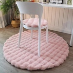 Round Plush Rug