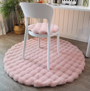 Round Plush Rug